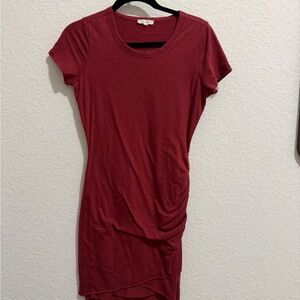 LA MIEL Deep Red Dress